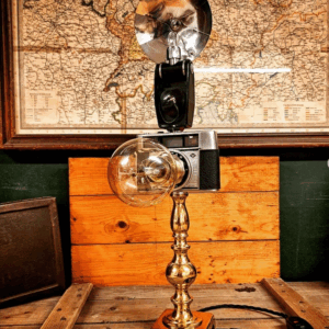Kameranachttischlampe